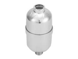 Cartucho de repuesto para filtro de ducha purificador de agua plateado G1/2 pulg.
