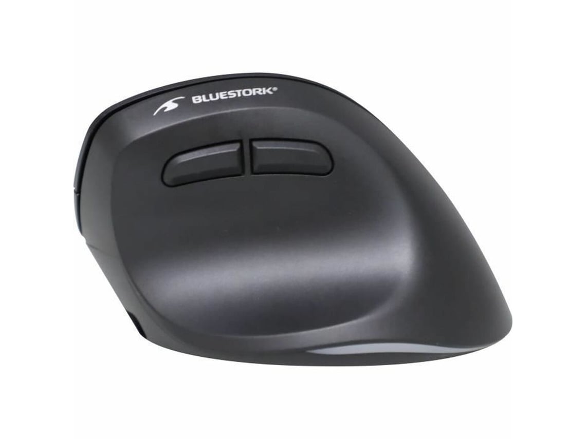 Ratón Bluetooth Inalámbrico BLUESTORK M-WL-ERGO-LUMI (Negro - USB)