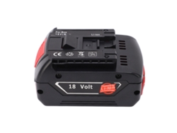 Batería De Repuesto De 18 V Li-ion 4000 Mah Para Herramientas Bosch Con Indicador Led