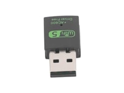 Baoj-2026 Adaptador de tarjeta USB inalámbrico WiFi Bluetooth 5.0 de doble banda 2.4G 5G 600Mbps para PC portátil y de escritorio