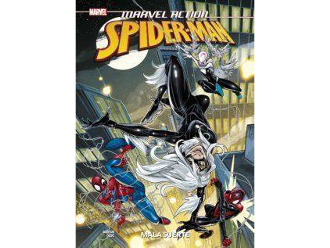 Libro Marvel Action Spiderman 03 Mala Suerte de Delilah S Dawson (Español)