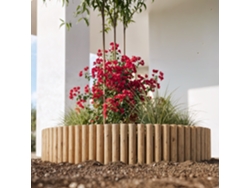 Rollo Talos con borde de madera 30x250x7 cm Nortene