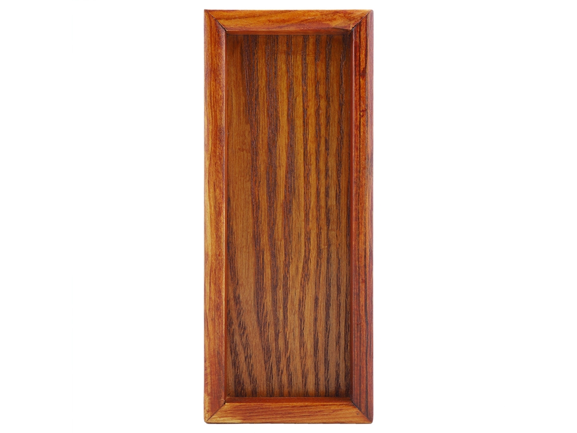 Bandeja Rectangular De Madera (20x8cm) – Ideal Para El Hogar U Hotel