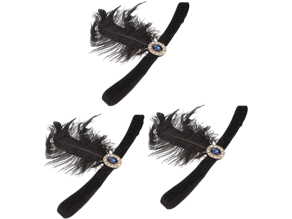 Lot De 4 Superbes Coiffes Pour Mujers Style Années 20 -tête Mariage 3 Pièces X