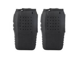 Funda de silicona para radio con cinturón para protección y fijación