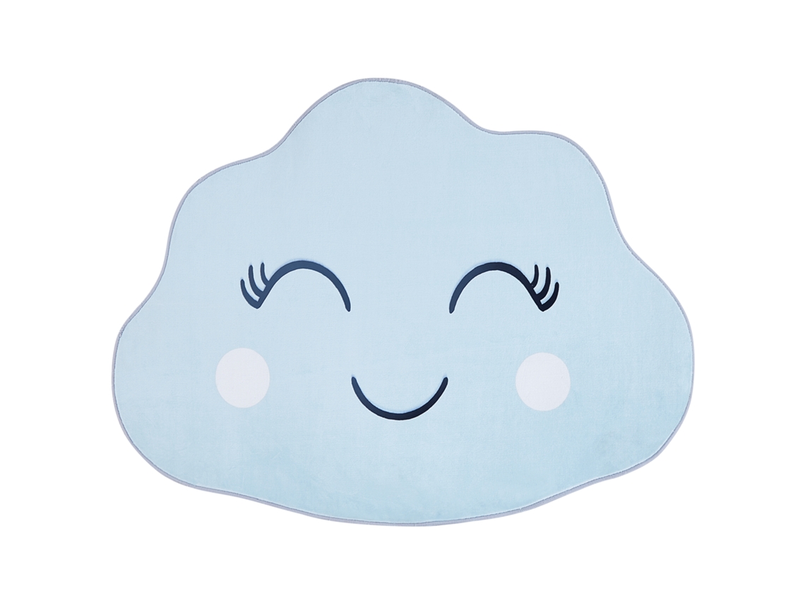 Alfombra para niños BELIANI Cumulus de Poliéster Azul 90x120