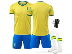 Camisa De Futebol Da Seleção Brasileira Da Copa Do Mundo 2026 Eua Canadá México - Versão Não Oficial - Personalizável-140