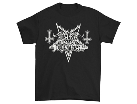 Camiseta ROCKINSTONE Dark Funeral Logo (M)