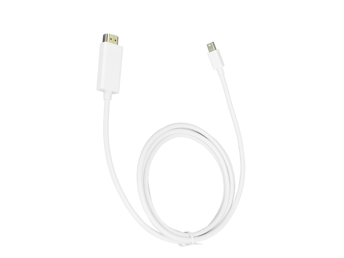 Adaptador Mini Display Port Para Hd Multimedia Interface 1.8m Cabo Compatível Com Macbook Pro/imac