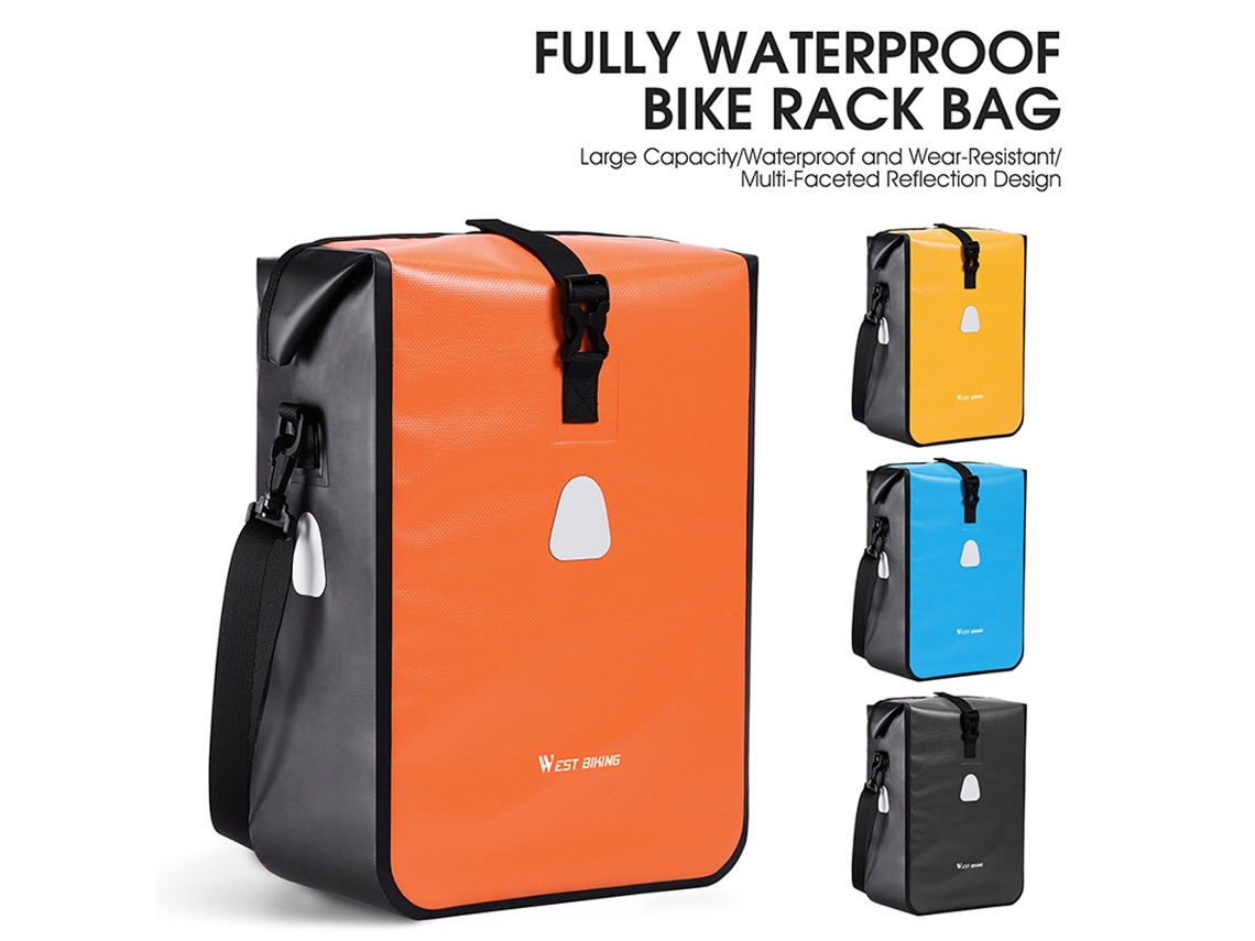Bolsa Trasera De Gran Capacidad Para Bicicleta, Ideal Para Viajes Y Almacenamiento De Equipaje.