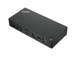LENOVO 40Ay0090It Base para Portátil Y Replicador de Puertos Alámbrico Usb 3.2 Gen 1 3.1 Gen 1 Type-C Negro