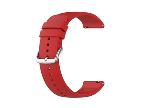 Correa De Reloj Inteligente Para Garmin Venu 2 Plus, Banda De Reloj De Silicona De Color Rojo Sólido De 20Mm VENISYMLIS