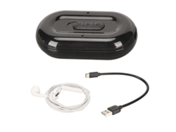 Grabadora De Voz Digital Con Activación Por Voz, Reducción De Ruido E Ia, Reproductor De Mp3, Magnética, Negra, 4 Gb