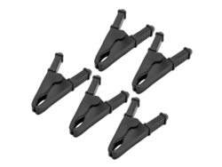5 Pinzas De Prueba De Potencia Seguras, De Latón, Con Buena Conductividad Y Aislamiento, Mini Pinzas Para Pruebas De Circuitos Eléctricos, 30 A, 1000 V.