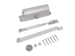 Cierrapuertas Automático Para Puertas Cortafuegos De 70-110 Cm Con Velocidad Regulable Y Brazo Telescópico