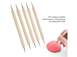 Juego De 14 Herramientas Para Arcilla, Cerámica, Escultura Y Modelado, Fabricadas En Acero Inoxidable Y Madera.