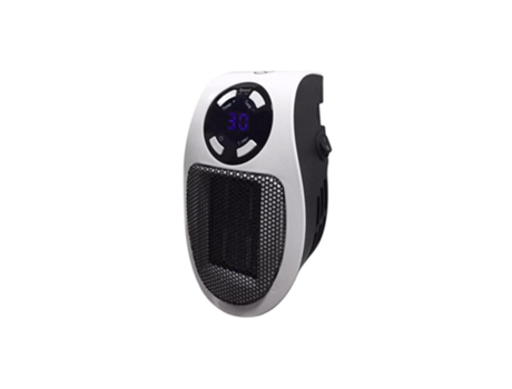 Calefactor de Pared con Enchufe Potente - Estándar Europeo (Con Control Remoto) TUSERXLN