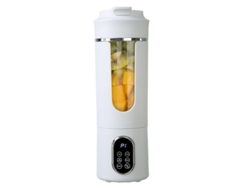 Exprimidor digital de frutas, 3 velocidades, portátil, blanco, YUNZII