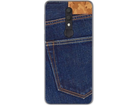 Carcasa Alcatel 1X (2019) TUMUNDOSMARTPHONE Vaquero Multicolor