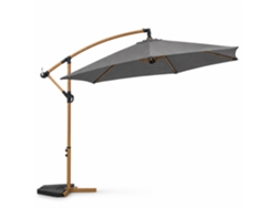 Porticcio Sombrilla Octogonal Con Eje Descentrado, Ø 300 Cm, Color Gris