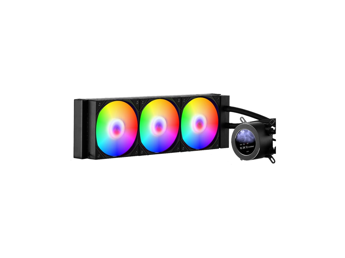 Sistema De Refrigeración Líquida Para Cpu Con 3 Ventiladores Argb Tekmaquinas