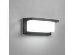 Aplique De Pared Led Moderno Para Exteriores De 12 W, Resistente Al Agua Y Fabricado En Aluminio.