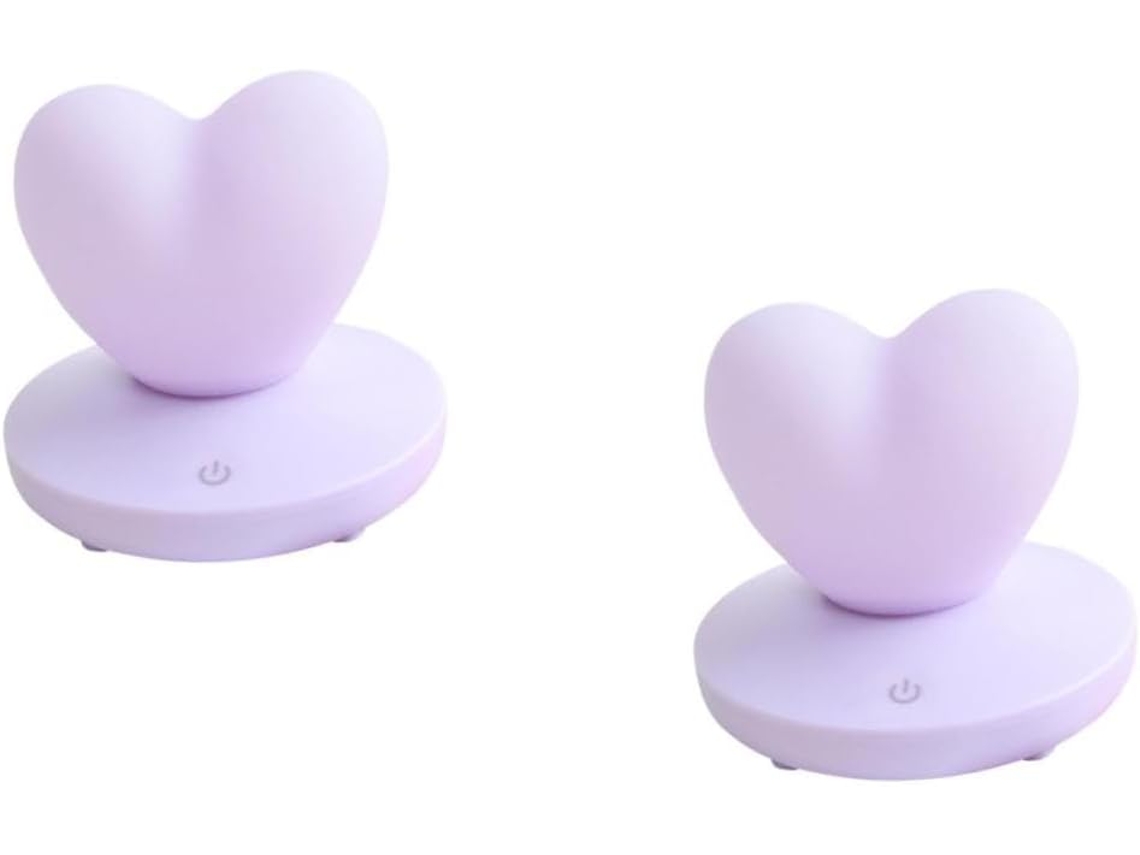 2 Luces Nocturnas Recargables Para Dormitorio Infantil O Habitación De Estudiantes.