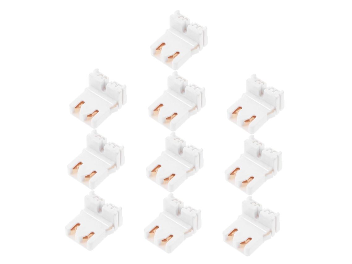 Juego De 10 Soportes De Montaje En Forma De U Para Tubos Fluorescentes Y Luminarias.