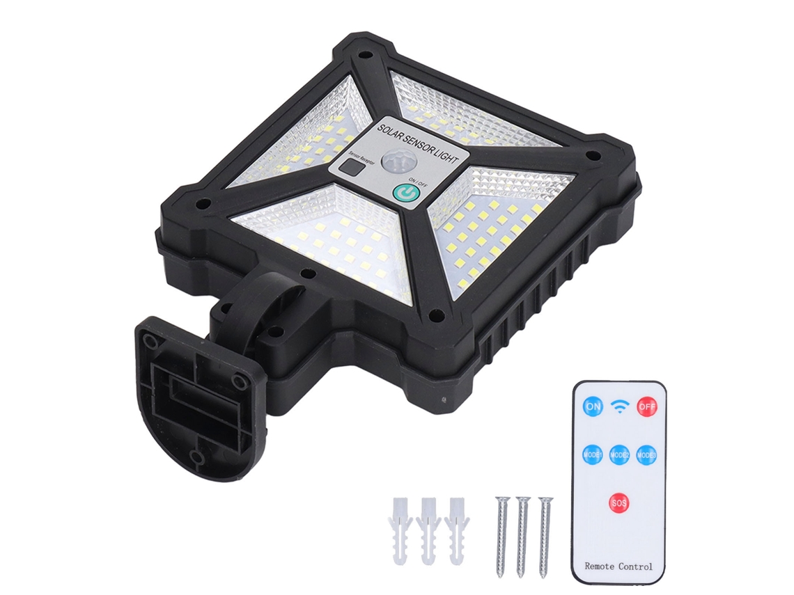2026-luz Solar Exterior Con Sensor De Movimiento Ip65 Impermeable Led Control Remoto Para Camino Y Cerca