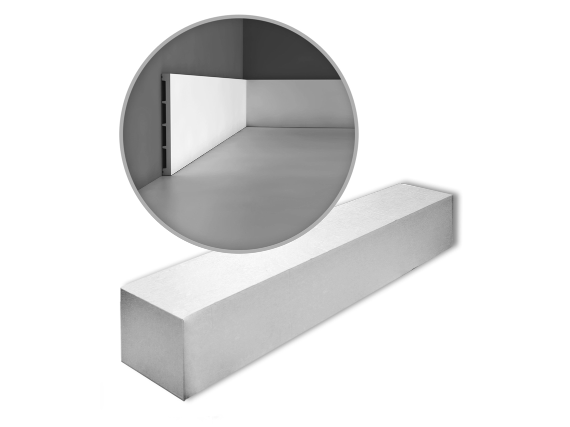 Rodapiés ORAC Decor Axxent Sx168-Box Rodapiés 17 Piezas
