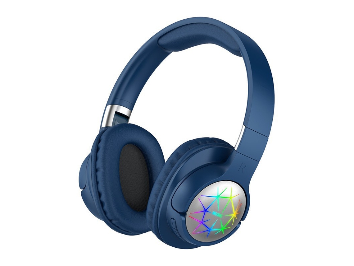 Auriculares Bluetooth Over-ear, Inalámbricos Plegables, Micrófono, 400mah Batería, Audio Baja Latencia Para Trabajo/estudio