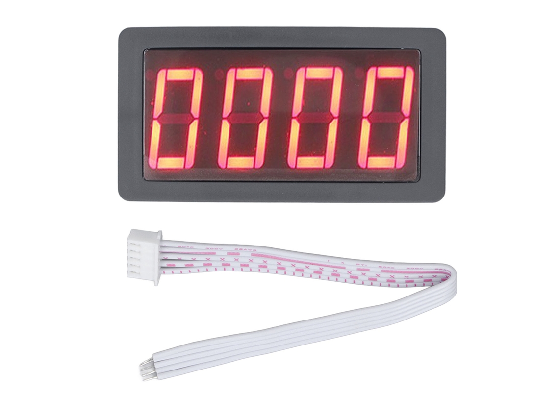 Contador de frecuencia digital inteligente con temporizador de cuenta regresiva LED, 100 kHz, CC 8-24 V