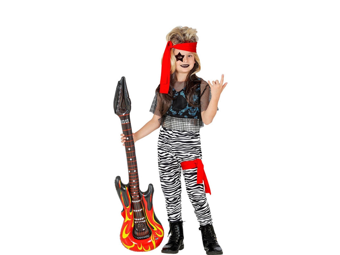 Disfraz de Niño WIDMANN estrella del rock (Tam.: 5 a 7 anos)