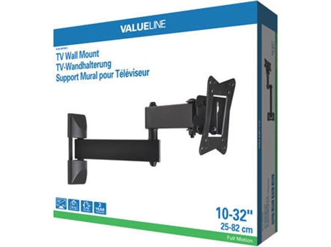 Soporte de TV NEWSTAR FPMA-HAW300 (Ajustable - 10'' a 24'' - Hasta 3 kg)