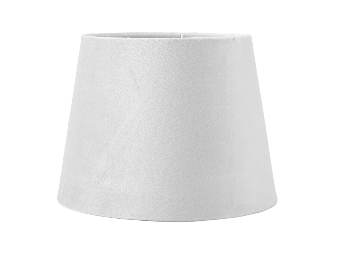 Rebe-lámpara De Tela Para Mesa Y Suelo, Abatimiento Cónico Manual, Compatible Con E27 E14, Blanco, Tamaño Pequeño