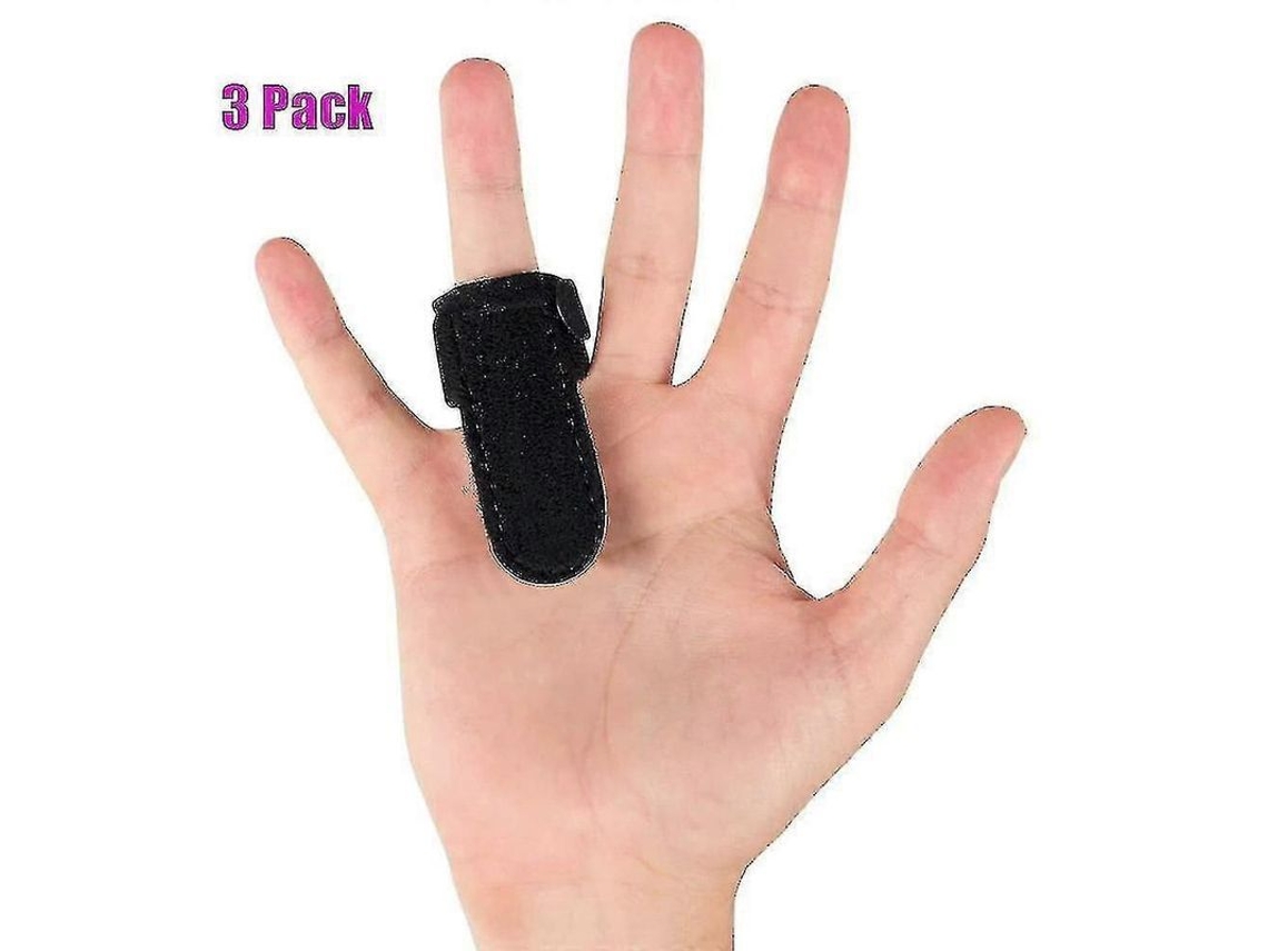 Juego De Férulas Para Dedos Enfermos Con Soporte Para El Pulgar, El Índice, El Dedo Medio Y El Anular.