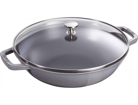 Sartén STAUB (Gris - Hierro Fundido - 30x12 cm)