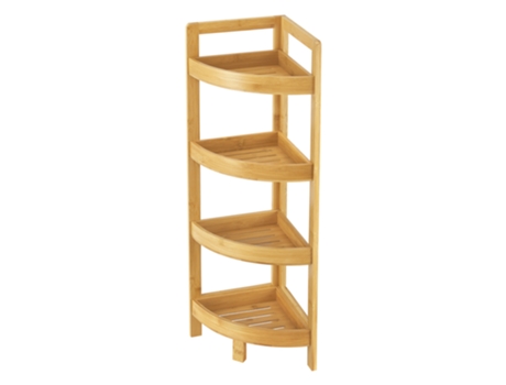 Soporte para Maquinas de Ruepa [EN.CASA] (Bambú - Marrón - 80 x 23 x 23 cm)