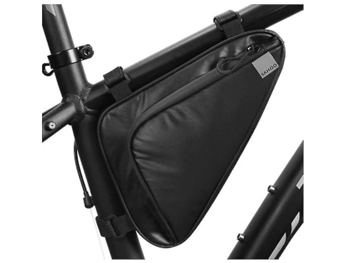 Bolsa triangular para cuadro de bicicleta de 1,5 l, impermeable, para tubo delantero, para SAISIYIKY