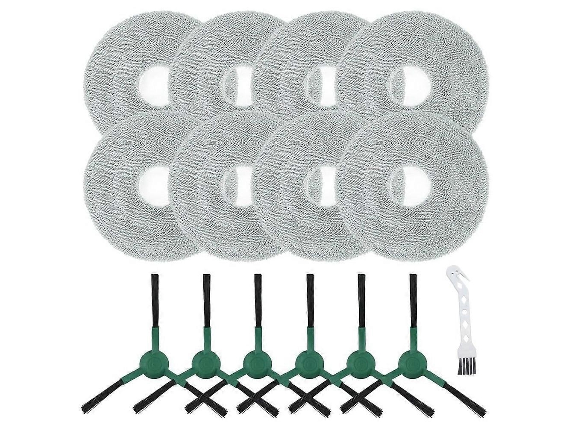 Side Brush Mop Cloth Replacement Parts For Plus 405 505 For Combo Robot Vacuum Cleaner Accessories
