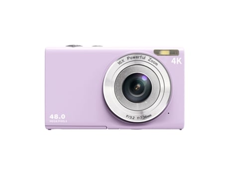 Cámara fotos digital infantil compacta LKC DC402AF Nivel de entrada Regalo de cámara para estudiantes niños 48MP 4K resolución Pantalla de 2,8 pulg...
