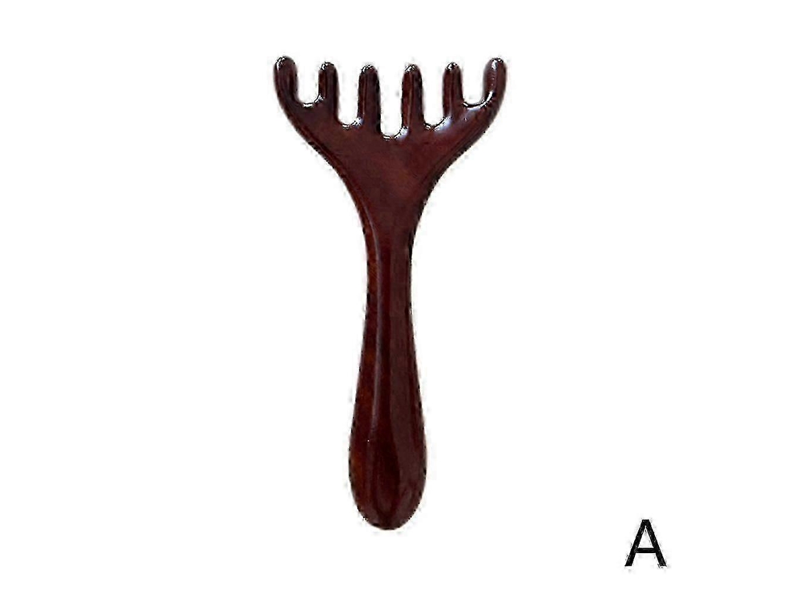 Peine de masaje de dientes anchos, peine de madera para el cuidado del cuero cabelludo, peine de sándalo, buen regalo, tienda Jinyubo