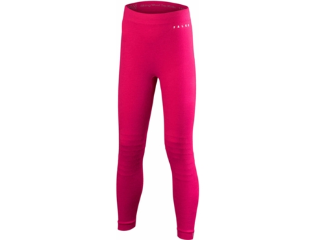 Leggins para Niño FALKE Wool-Tech Rojo para Fitness (158 cm/164 cm)
