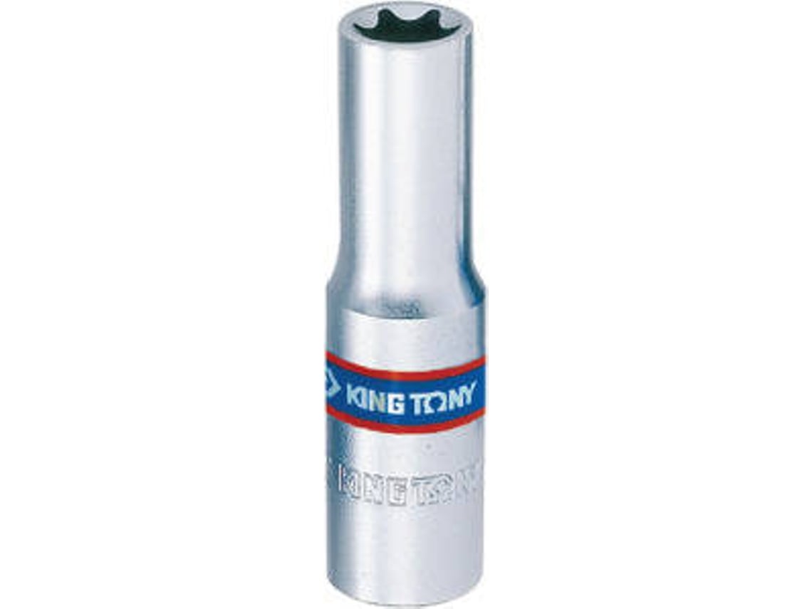 Llave de Vaso Larga KING TONY TORX® 3/8' E10 63 mm