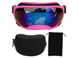 Gafas de sol resistentes a los rayos UV y al viento para perros grandes que practican esquí