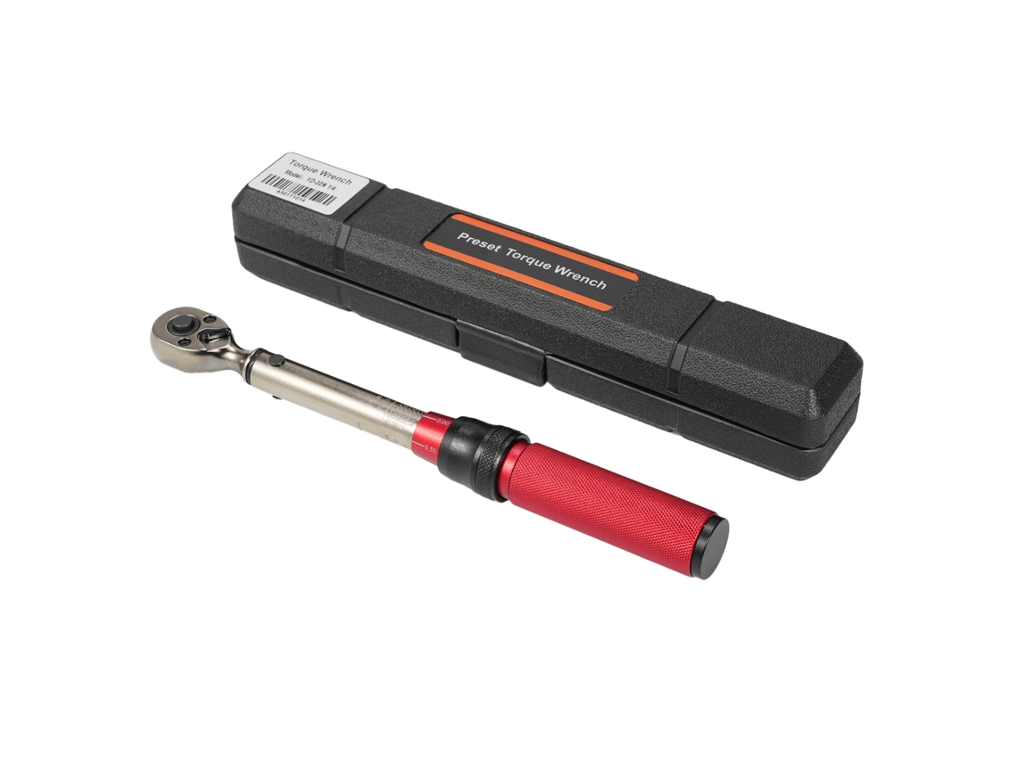 Llave Dinamométrica Reversible De Doble Dirección De 1/4 De Pulgada Y 72 Dientes Para Mantenimiento De Bicicletas, Motocicletas Y Automóviles (2,5-30 N·m).