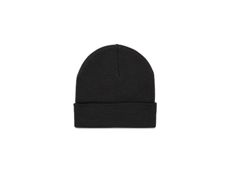 Gorro de Hombre K-UP De Fino Punto Negro (Talla Única)