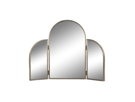 Espejo de pared DKD Home Decor Espejo Metal Cobre (101,5 x 3,4 x 80,5 cm)