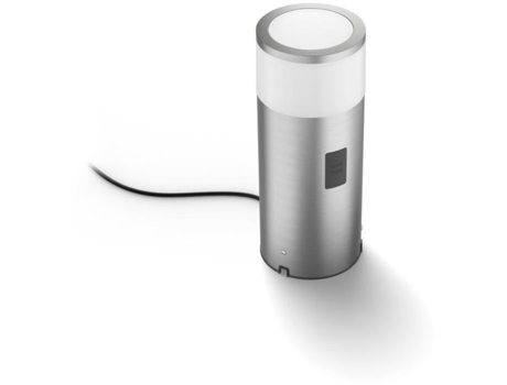 Calla Philips Hue White and Color Atmosphere - Terminal externo de aço inoxidável
