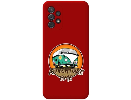 Carcasa Samsung Galaxy A72 TUMUNDOSMARTPHONE Adventure Time Rojo